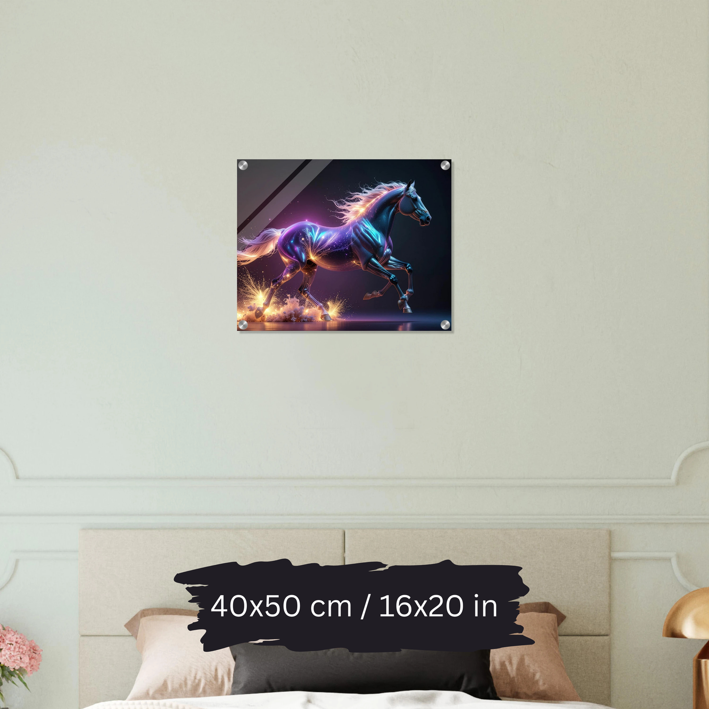 Celestial Stallion Collection – Acrylic Wall Art