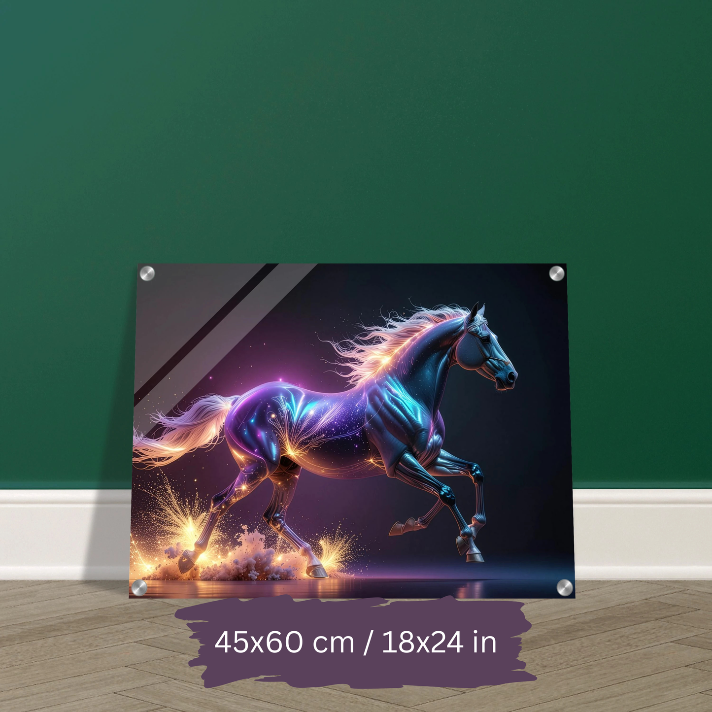 Celestial Stallion Collection – Acrylic Wall Art