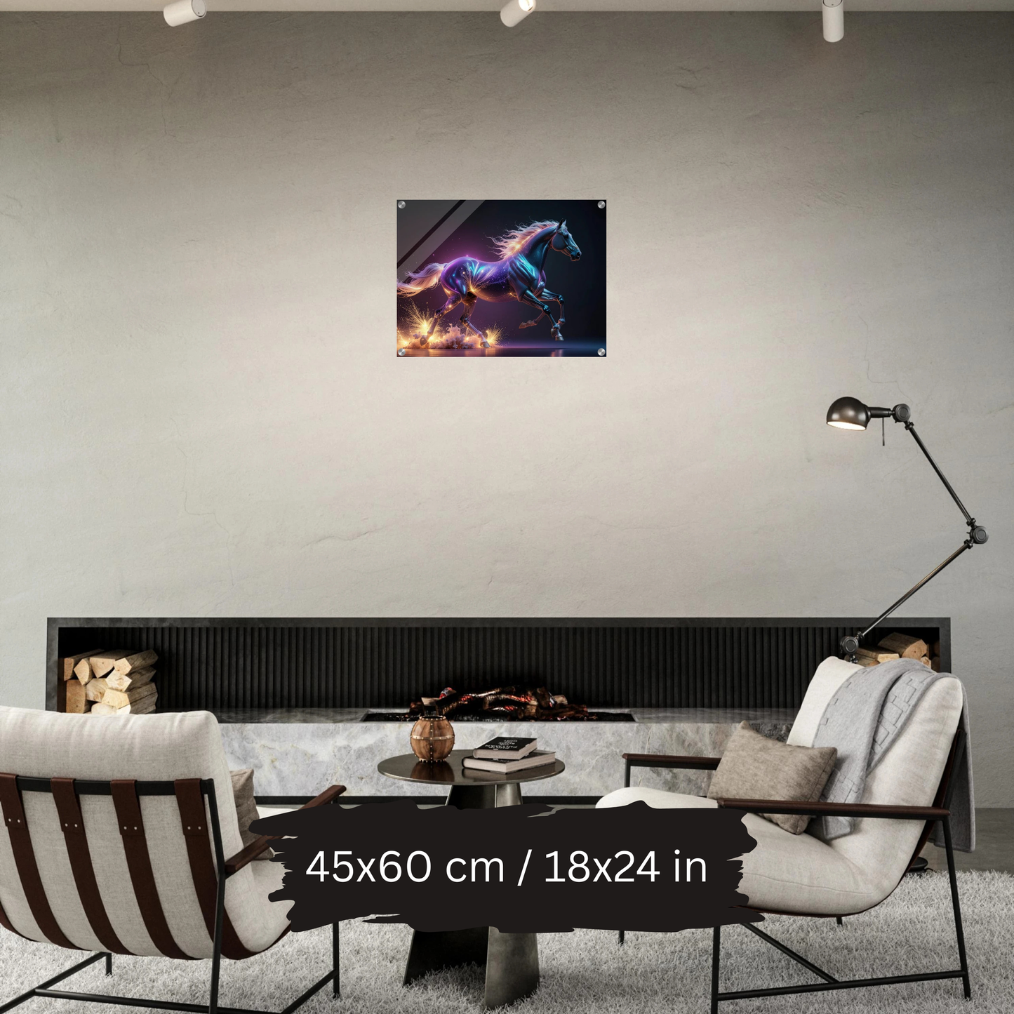 Celestial Stallion Collection – Acrylic Wall Art