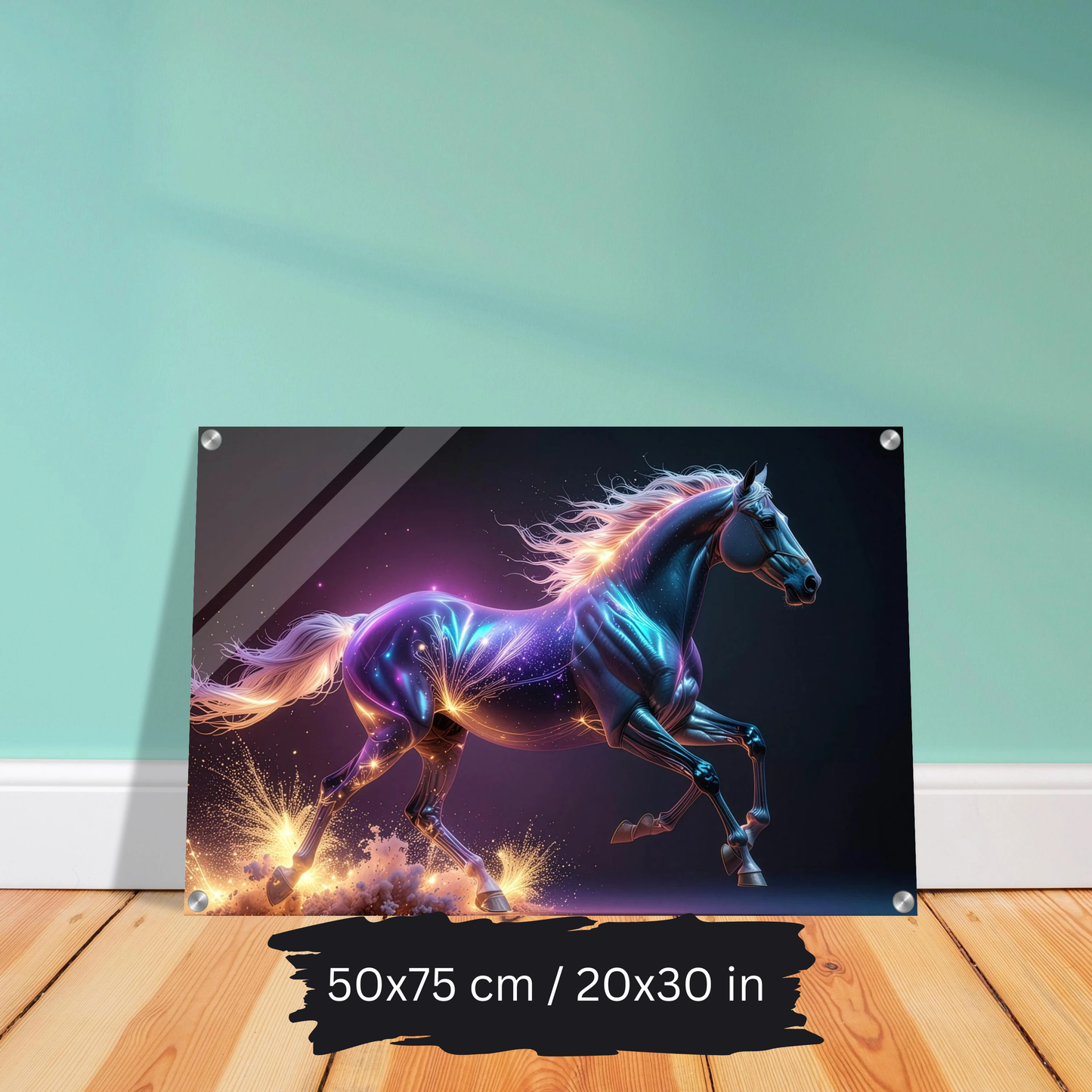 Celestial Stallion Collection – Acrylic Wall Art
