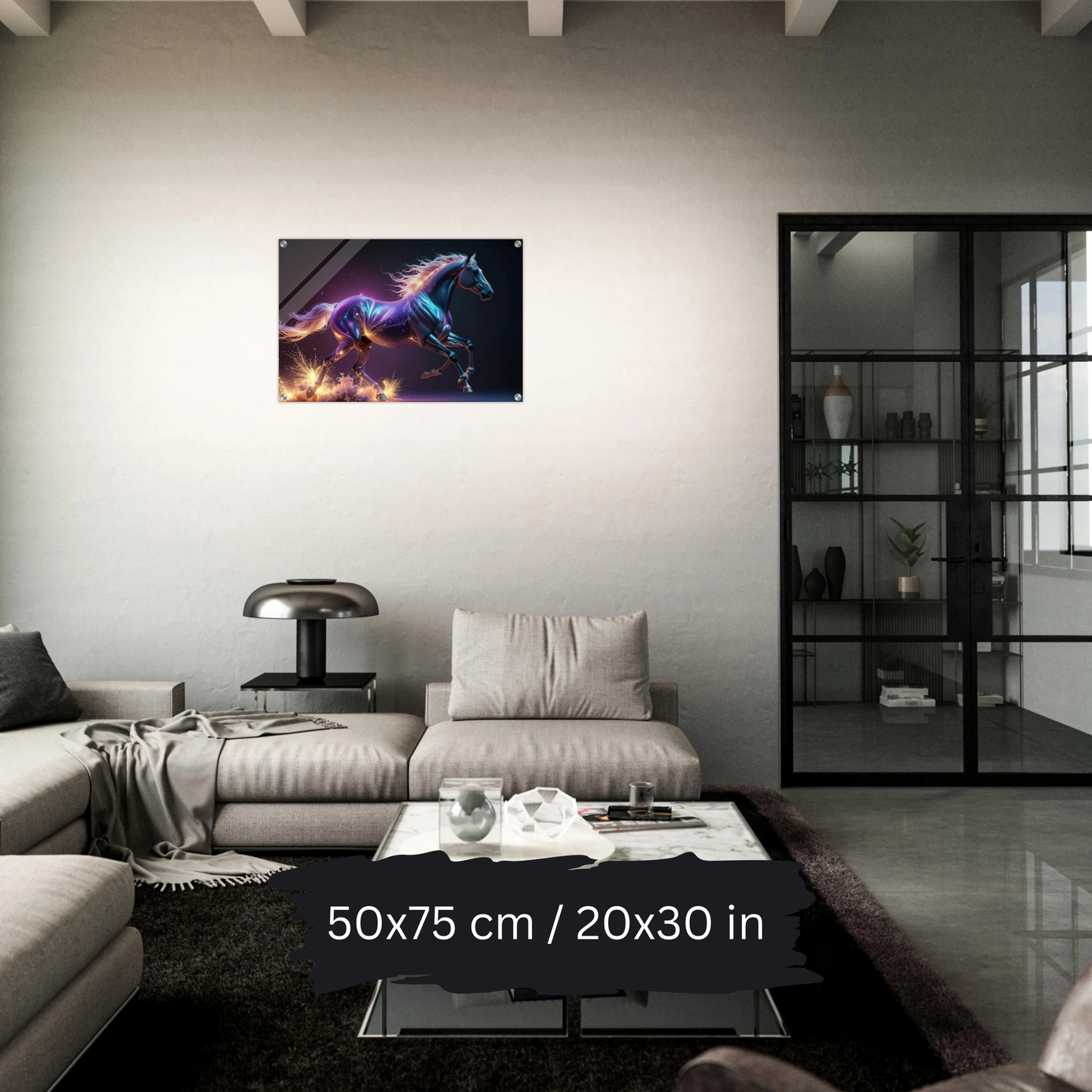 Celestial Stallion Collection – Acrylic Wall Art