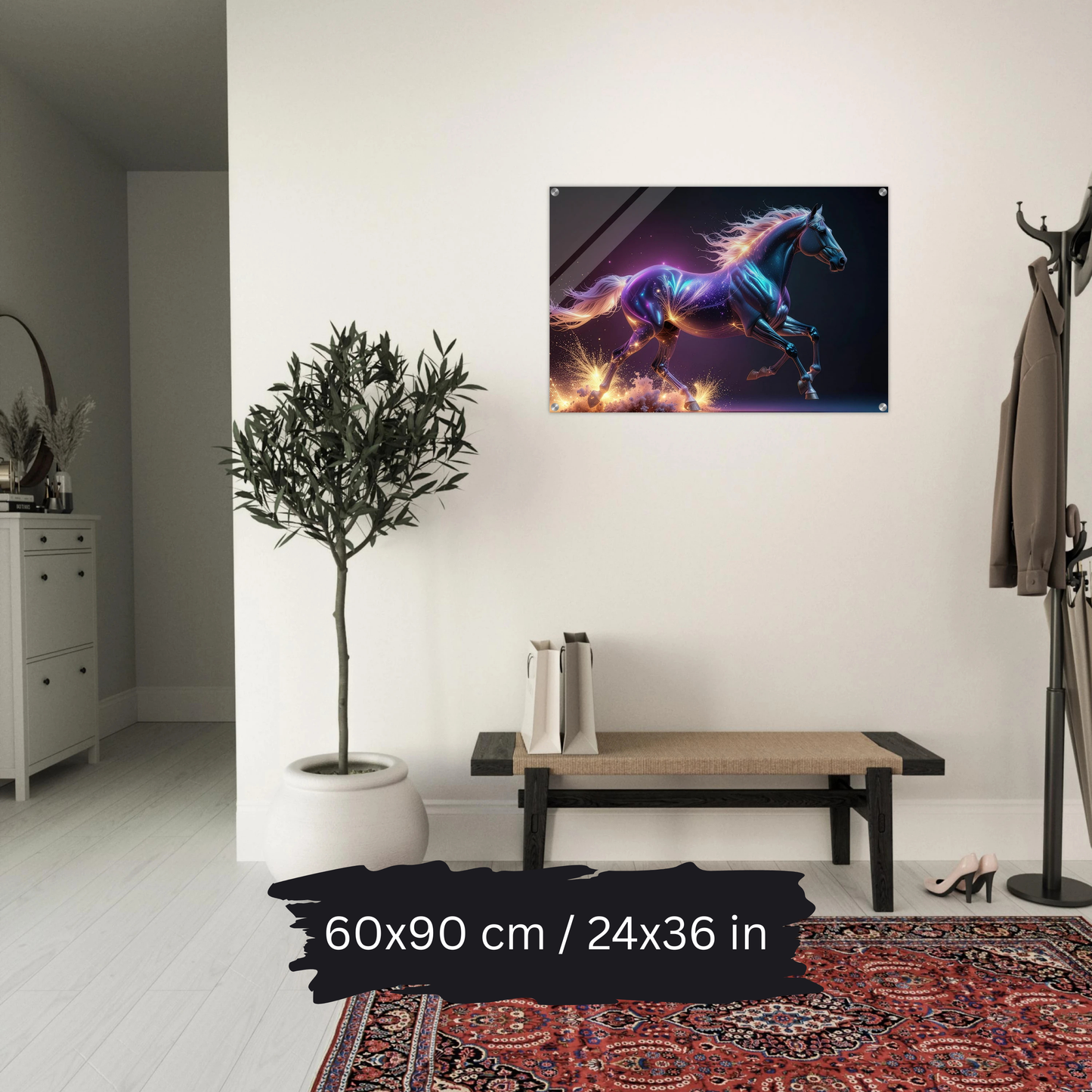 Celestial Stallion Collection – Acrylic Wall Art