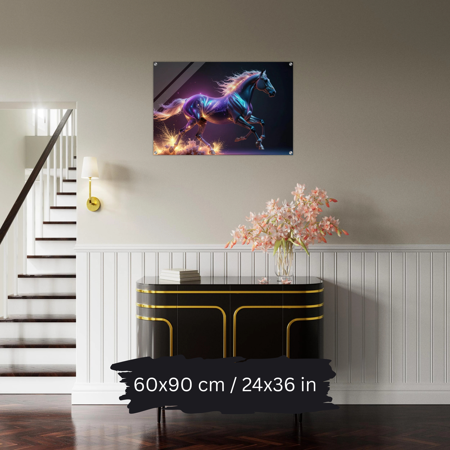 Celestial Stallion Collection – Acrylic Wall Art