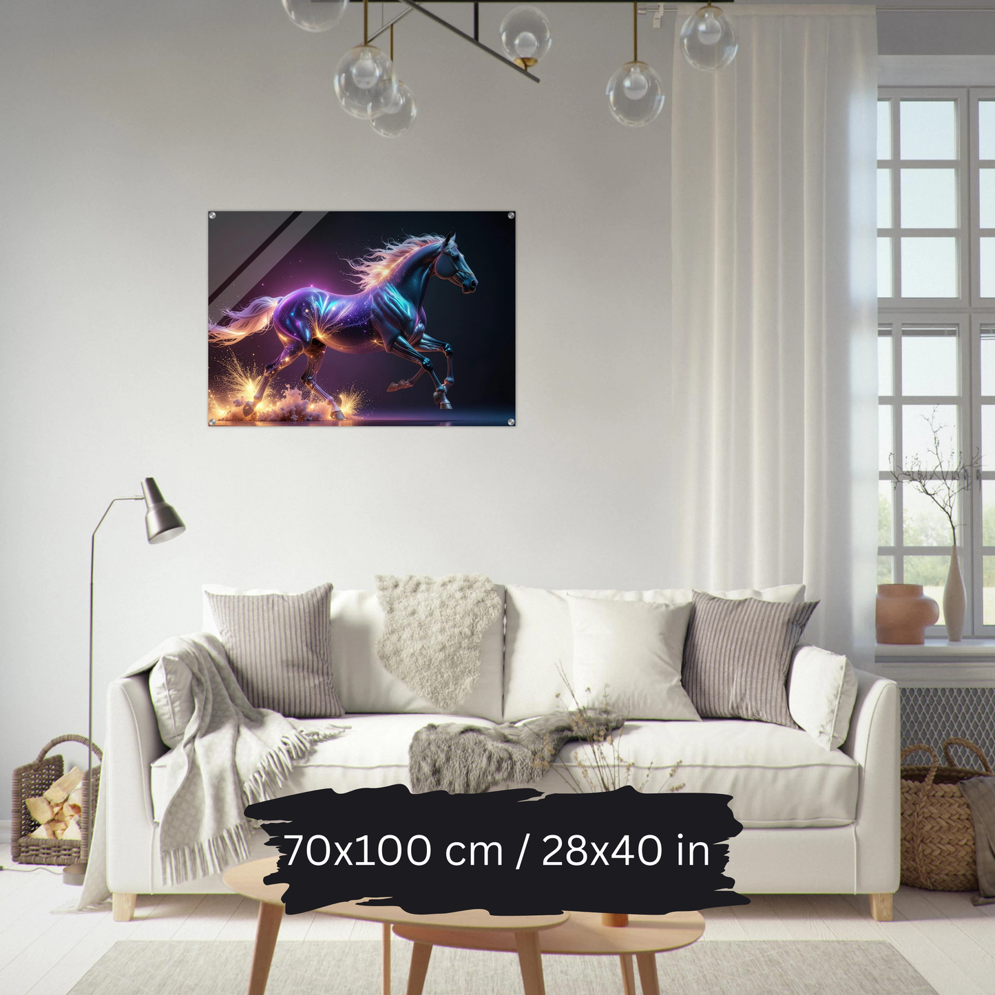 Celestial Stallion Collection – Acrylic Wall Art