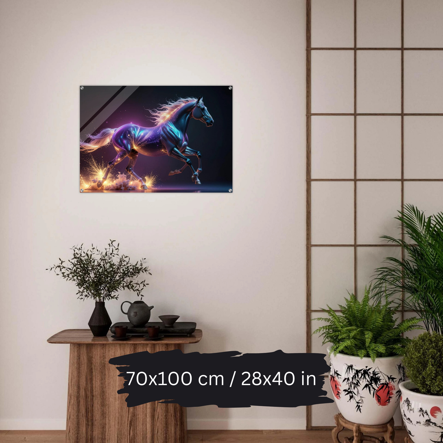 Celestial Stallion Collection – Acrylic Wall Art