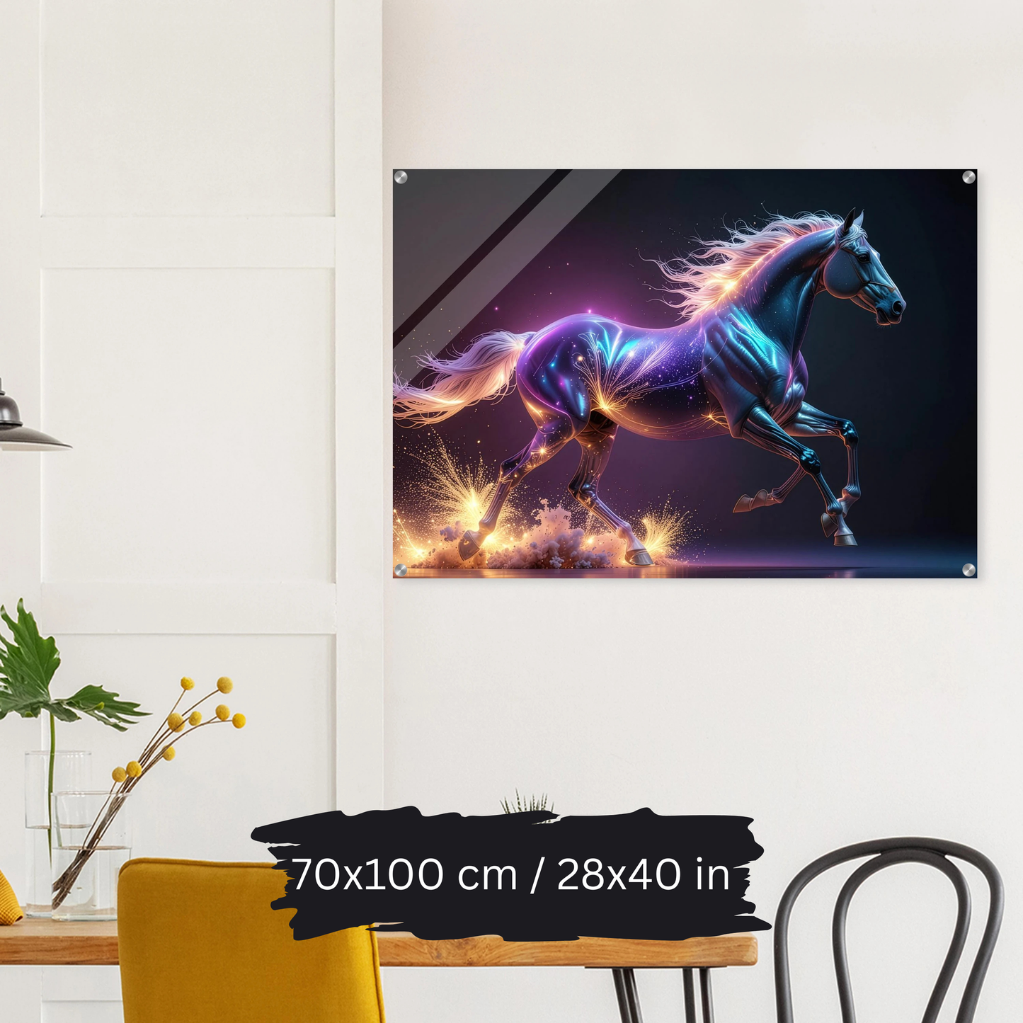 Celestial Stallion Collection – Acrylic Wall Art