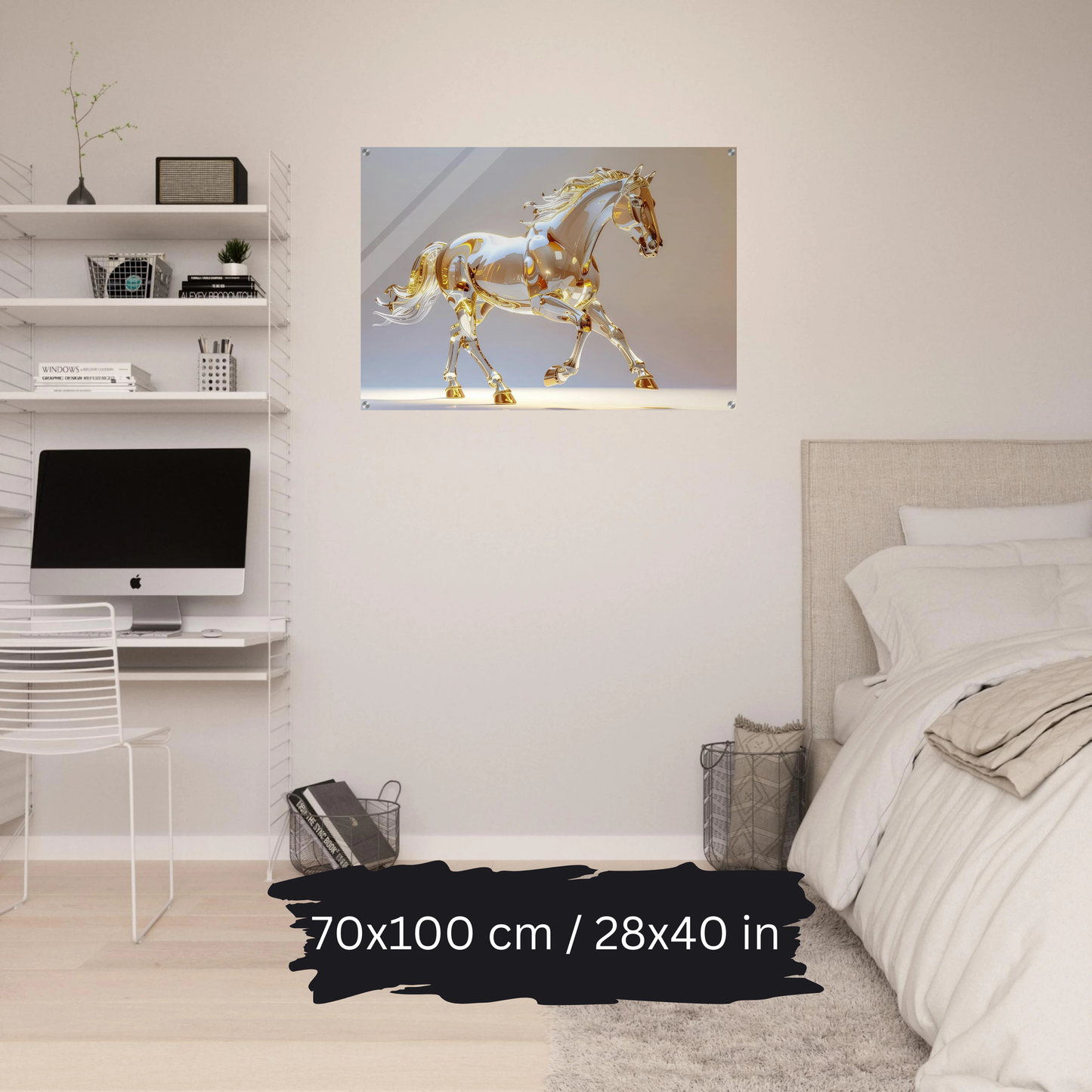 Celestial Stallion Collection – Acrylic Wall Art