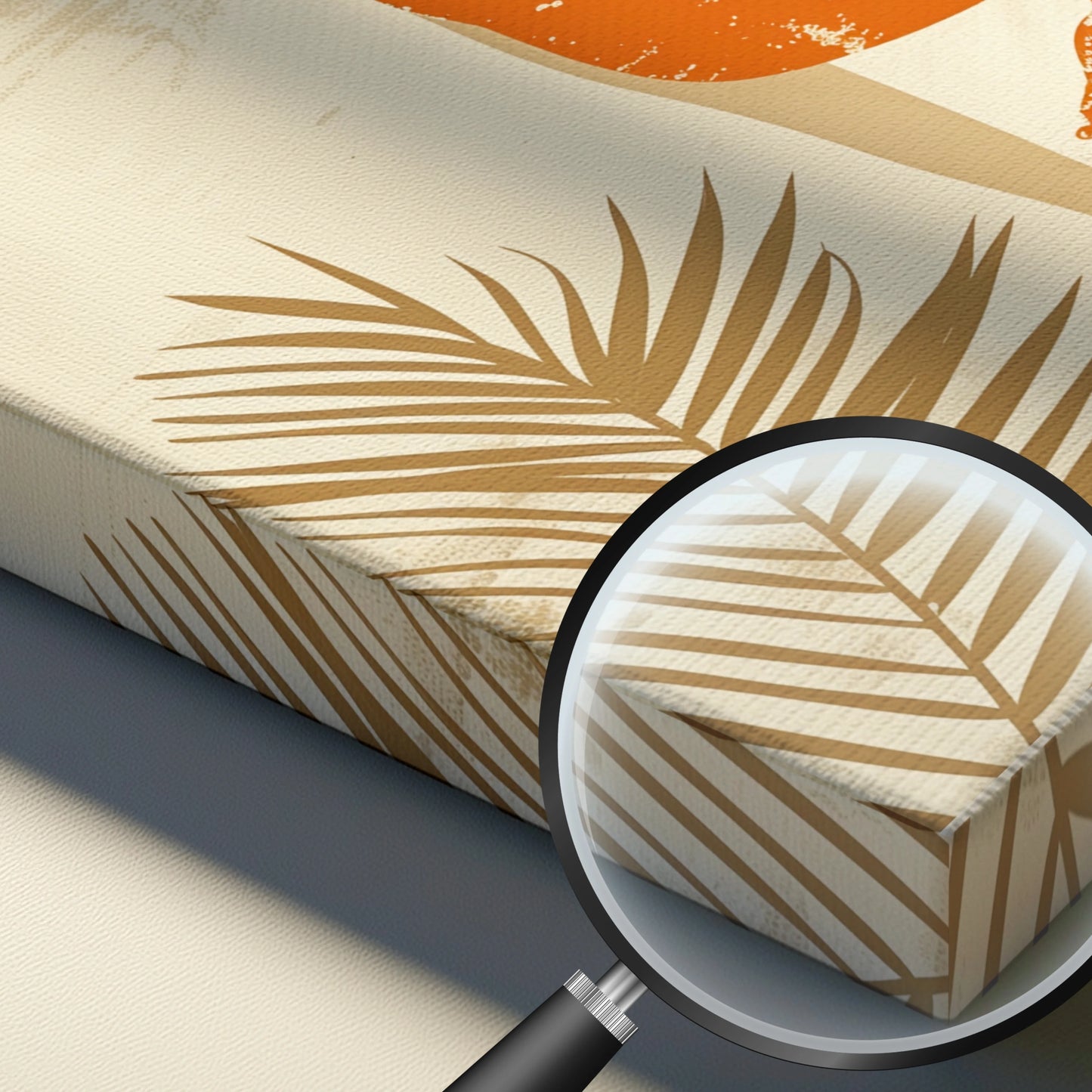 Boho Feminine Canvas Wall Art - Warm Earth Tones