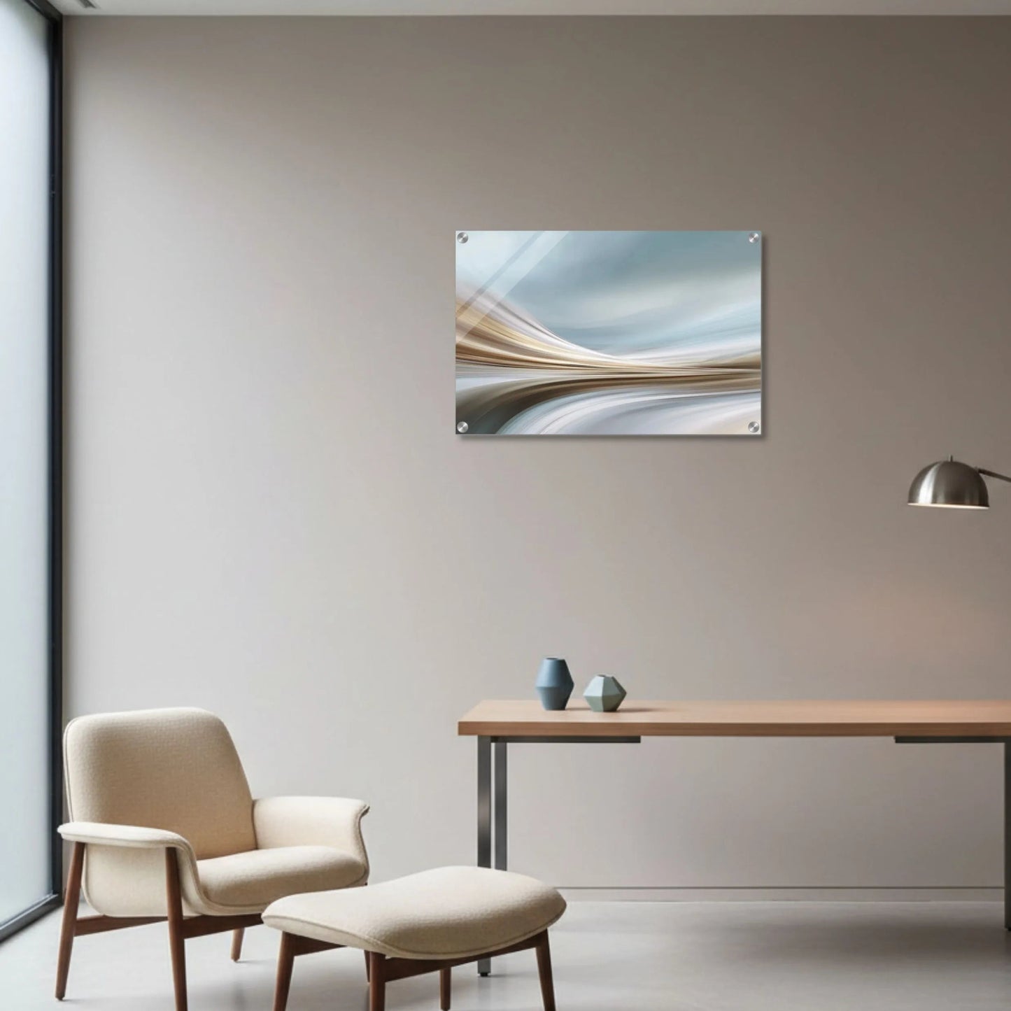 Wind Currents Flow – Abstract Acrylic Wall Art