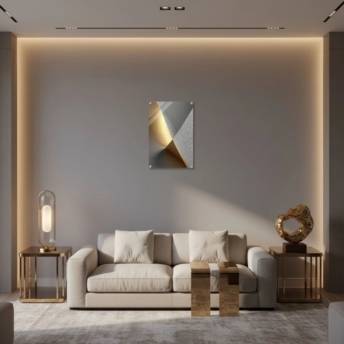 Intersected Planes – Acrylic Wall Art