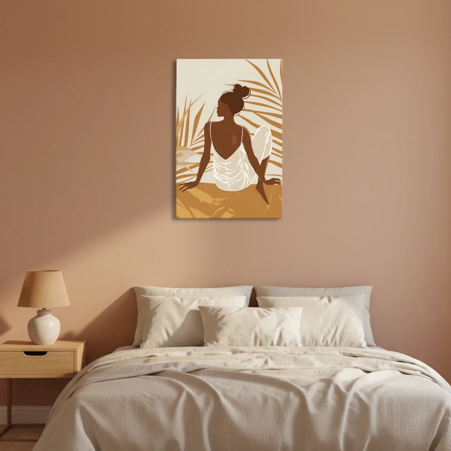 Earthy Serenity – Silhouette Canvas & Poster Wall Art