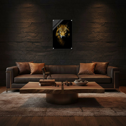 Wolf Portrait – Acrylic Wall Art