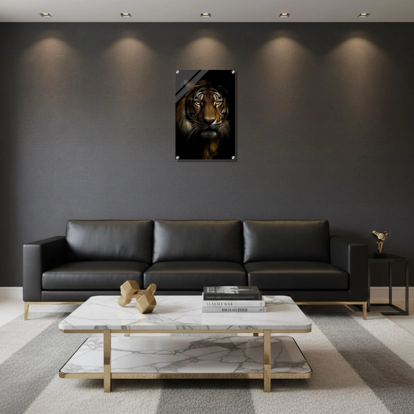 Tiger Portrait – Acrylic Wall Art